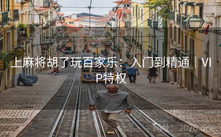 上麻将胡了玩百家乐:入门到精通|VIP特权