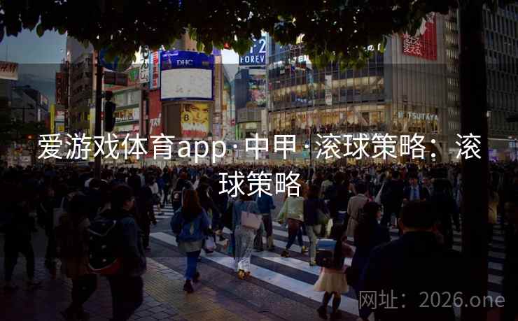 爱游戏体育app·中甲·滚球策略：滚球策略
