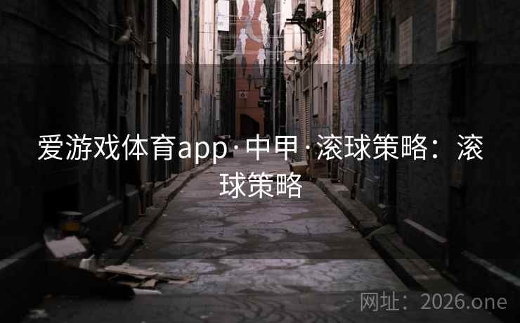 爱游戏体育app·中甲·滚球策略:滚球策略