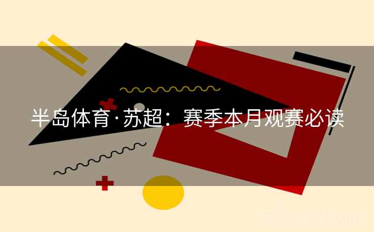 详细阅读:半岛体育·苏超:赛季本月观赛必读 半岛体育·苏超:赛季本月观赛必读